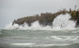Lake Superior November Storm